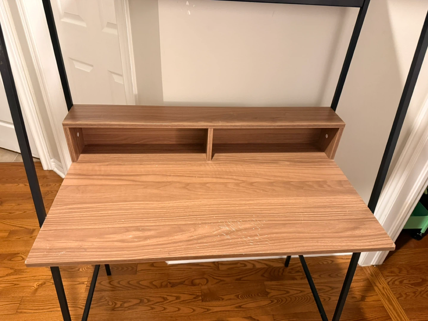 Modern Wood & Metal Ladder Desk - photo 2