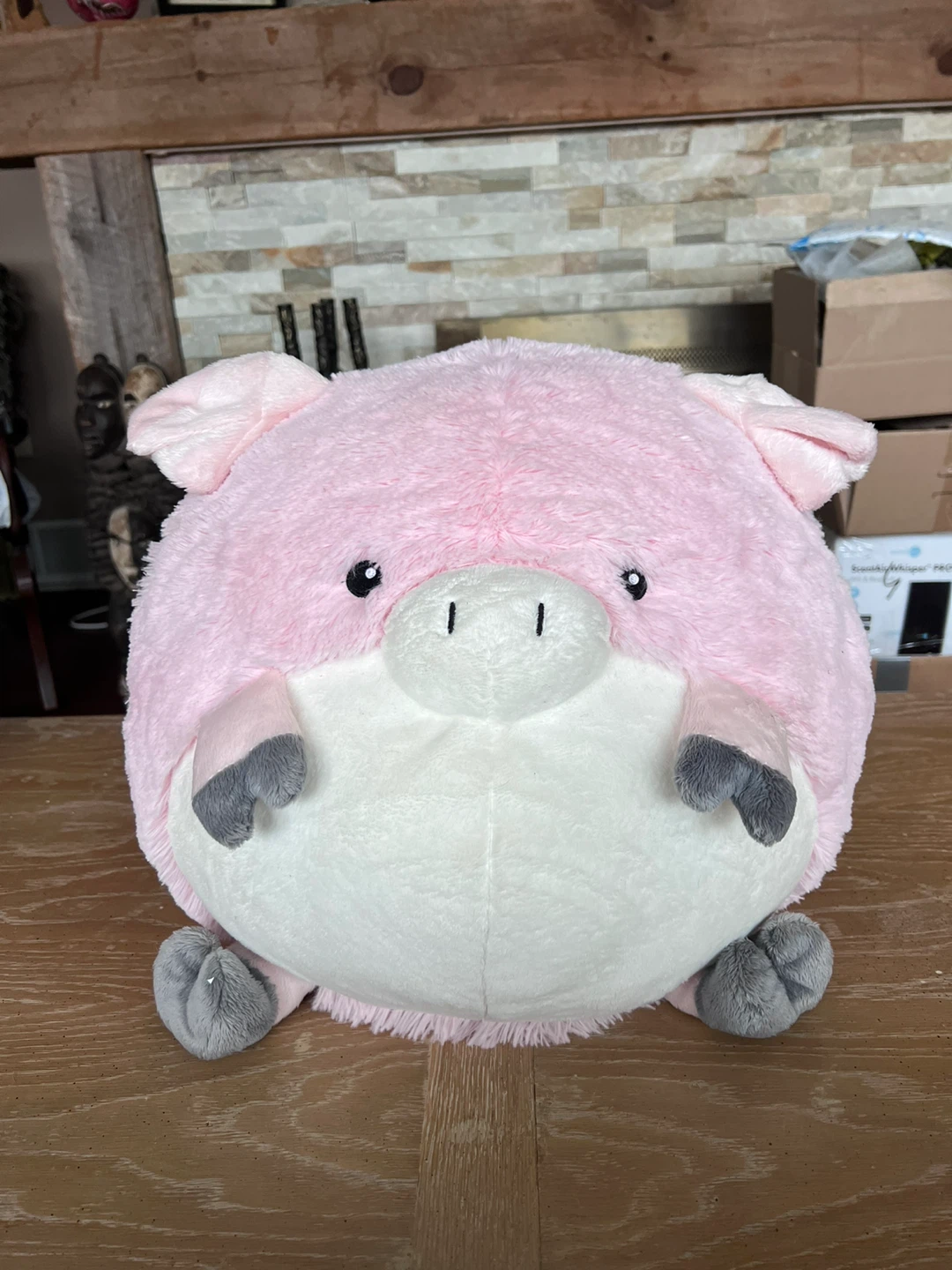 Pink Pig Squishable Plush Huge