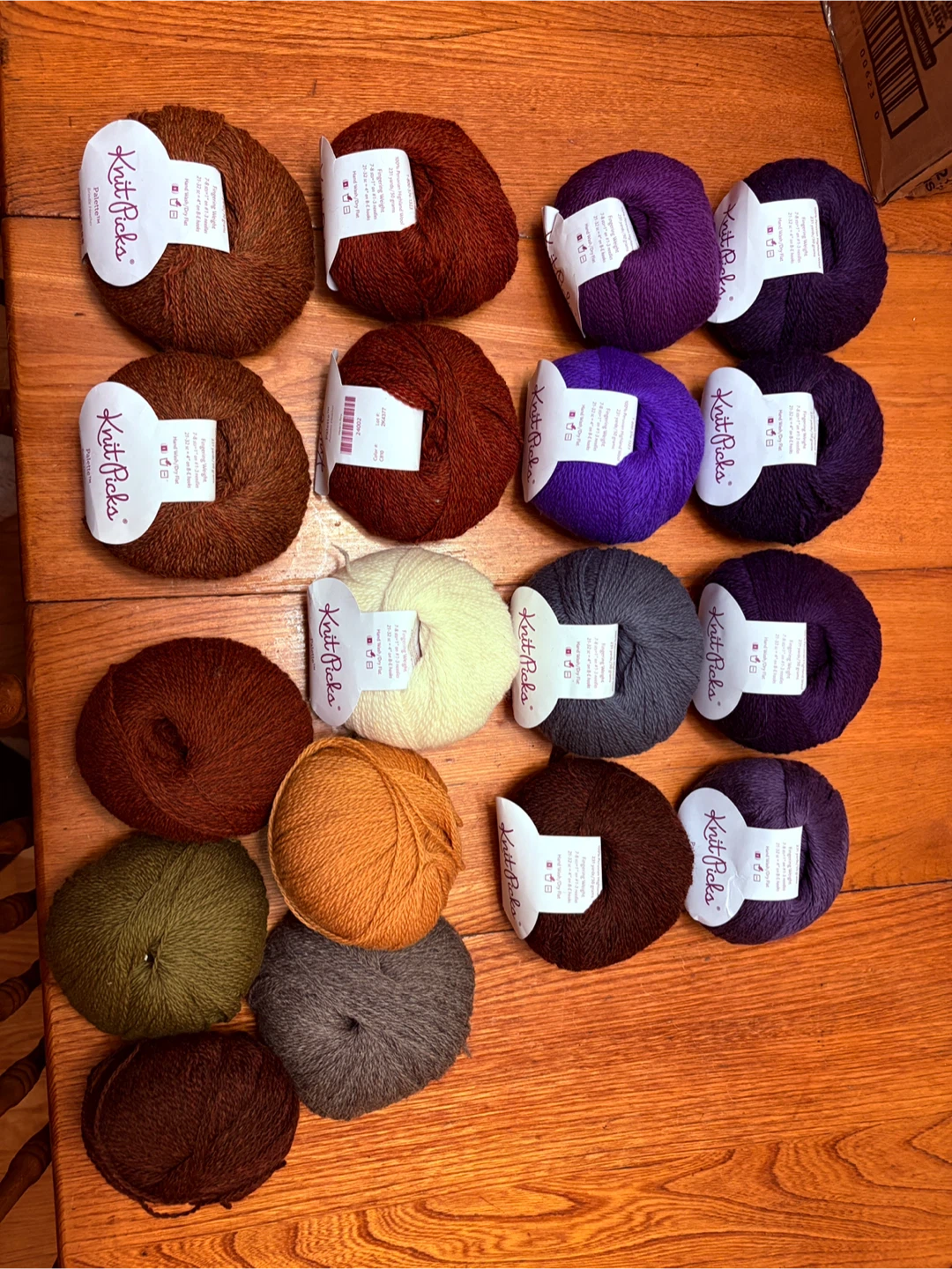 Knit Picks Palette Yarn, Various Colours
