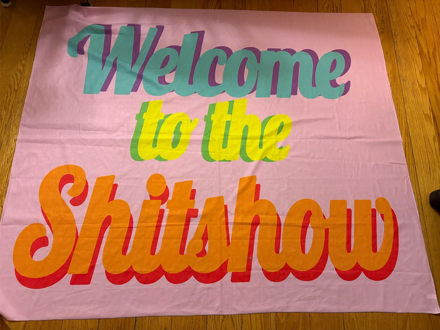 5ftx4ft Welcome to the Shitshow Banner