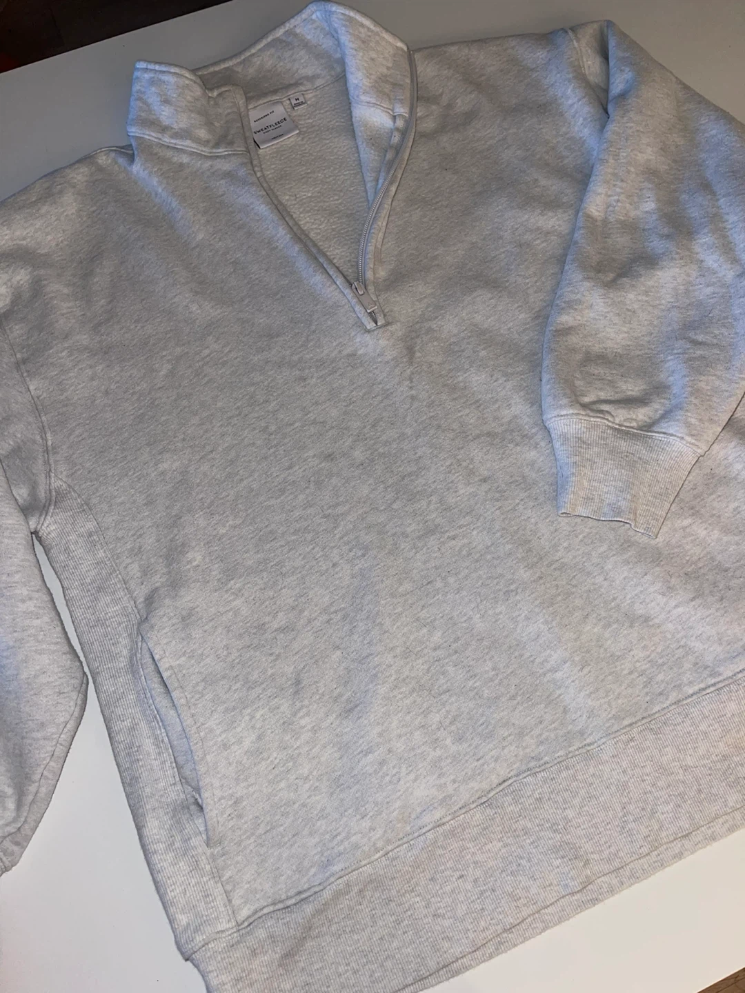 Aritzia Quarter-Zip Sweatshirt - Size M - photo 2