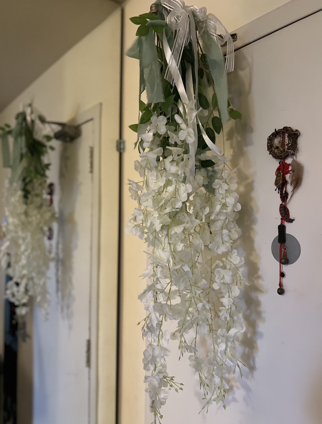 Artificial Wisteria Hanging Vine Flowers