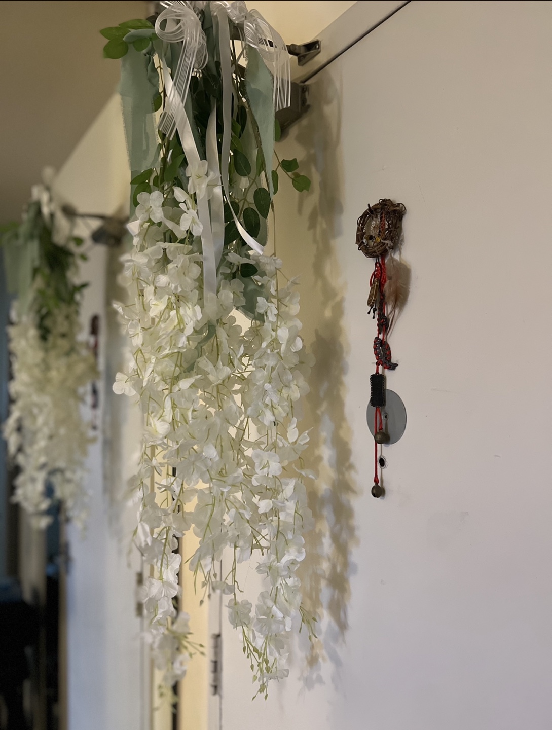 Artificial Wisteria Hanging Vine Flowers - photo 2