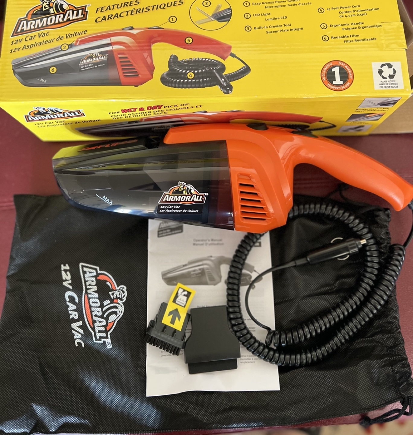 ArmorAll 12V Car Vacuum