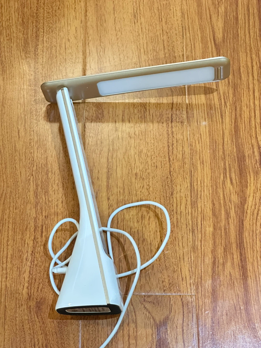 LED Desk Lamp - White & Gold