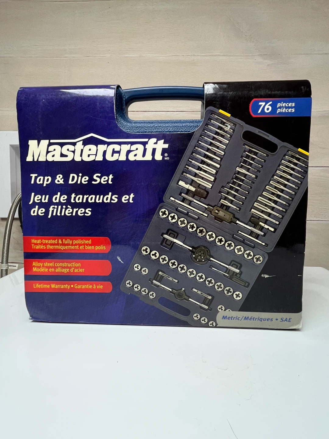 Mastercraft Tap & Die Set - 76 Pieces