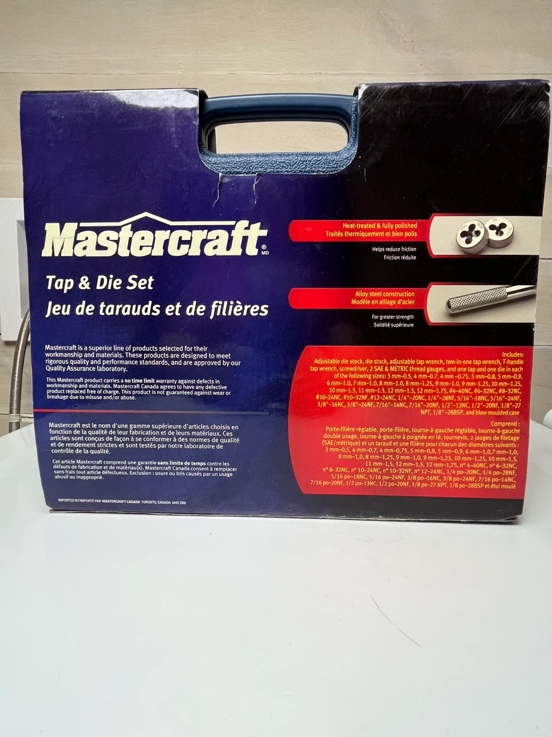 Mastercraft Tap & Die Set - 76 Pieces - photo 2