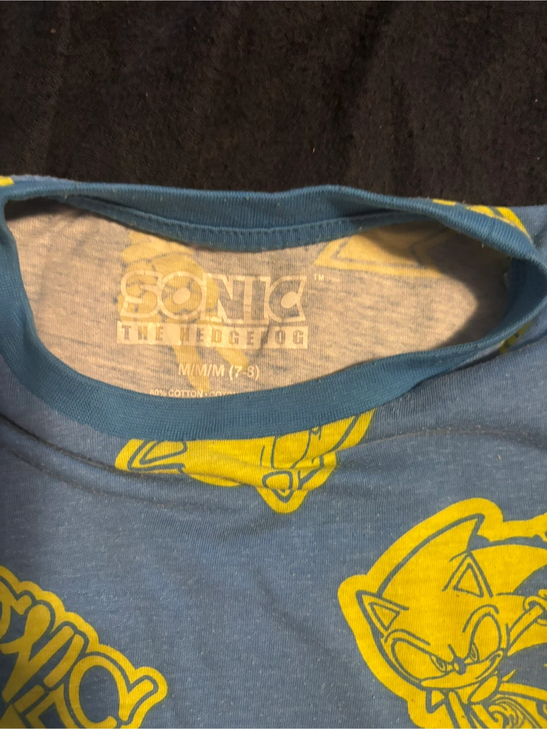 Sonic the Hedgehog T-Shirt - Size M (7-8) - photo 2
