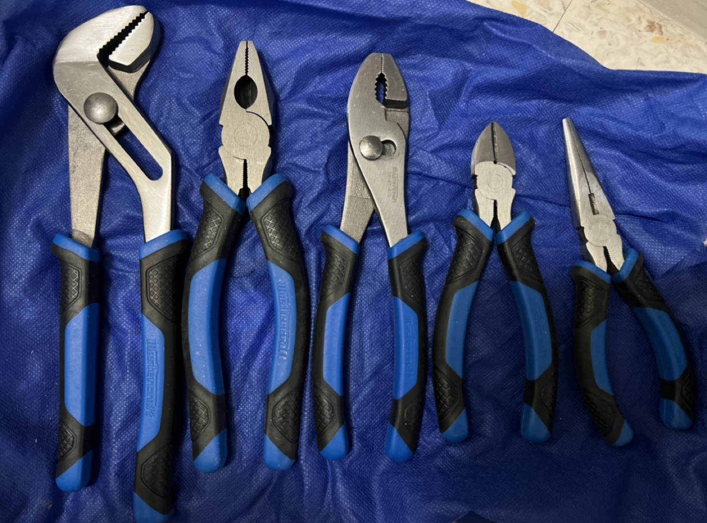 Mastercraft Pliers Set (5-Piece)