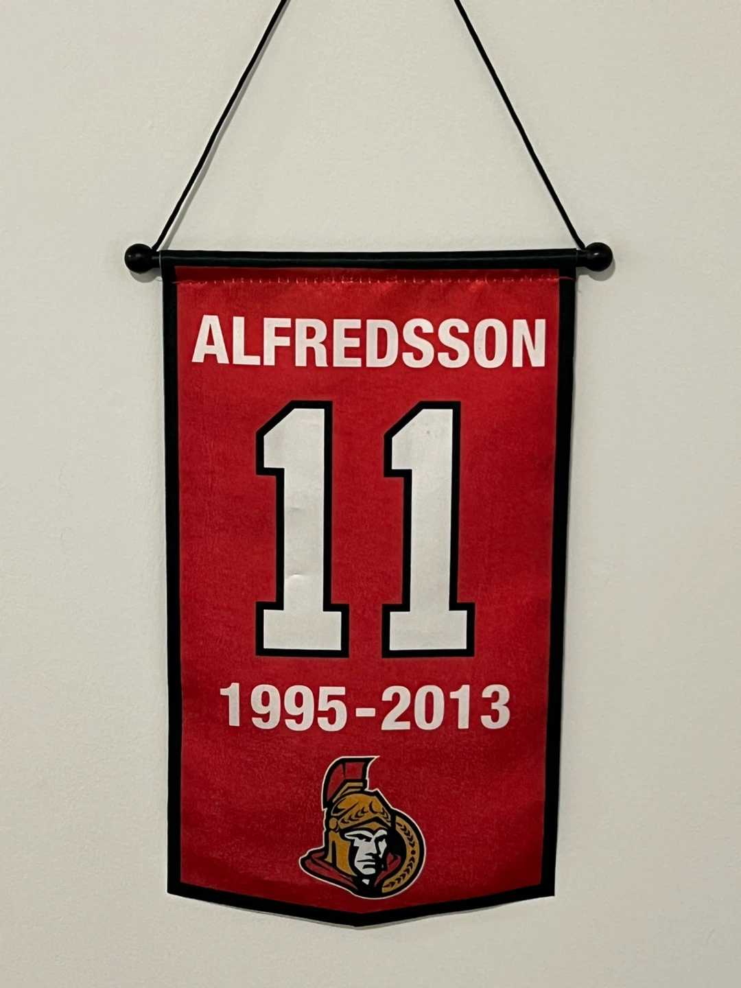 Ottawa Senators Alfredsson #11 Banner