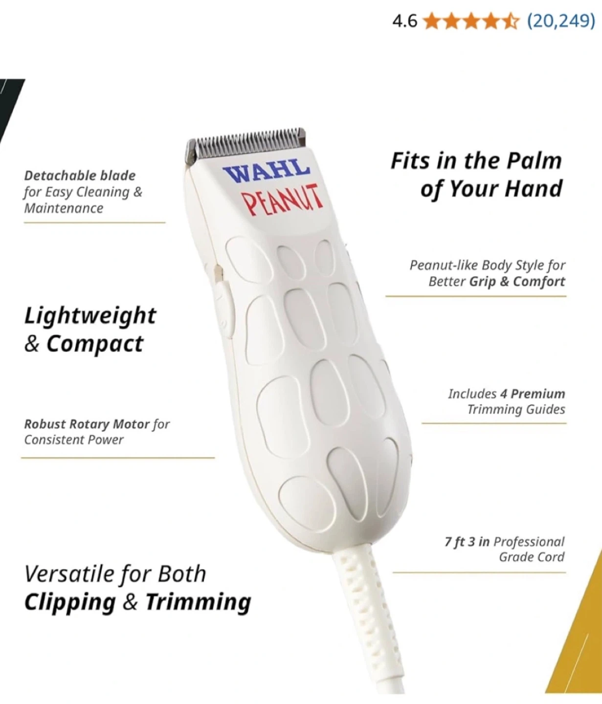 Wahl Peanut Hair Clipper/Trimmer - photo 5