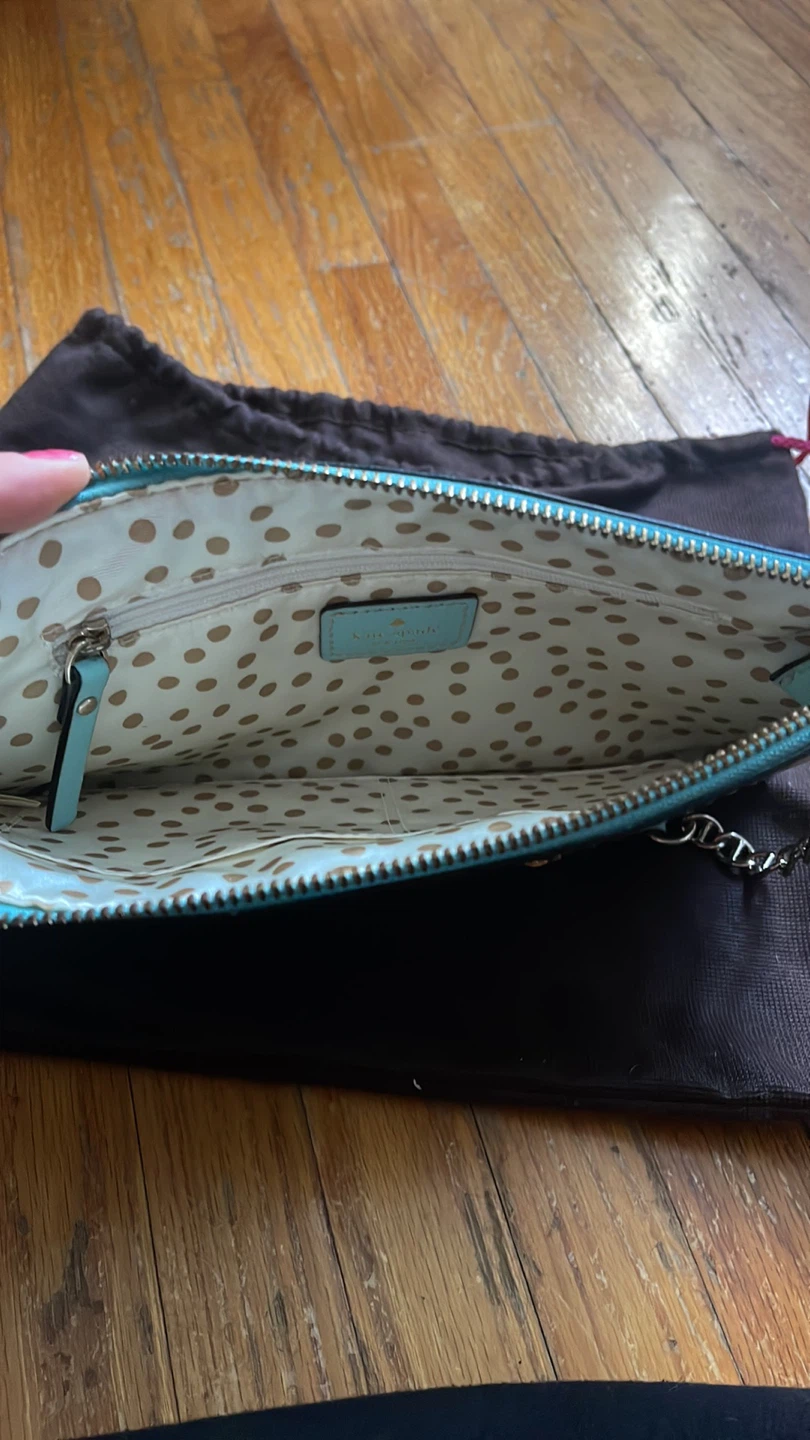 Kate Spade New York Teal Clutch - photo 2