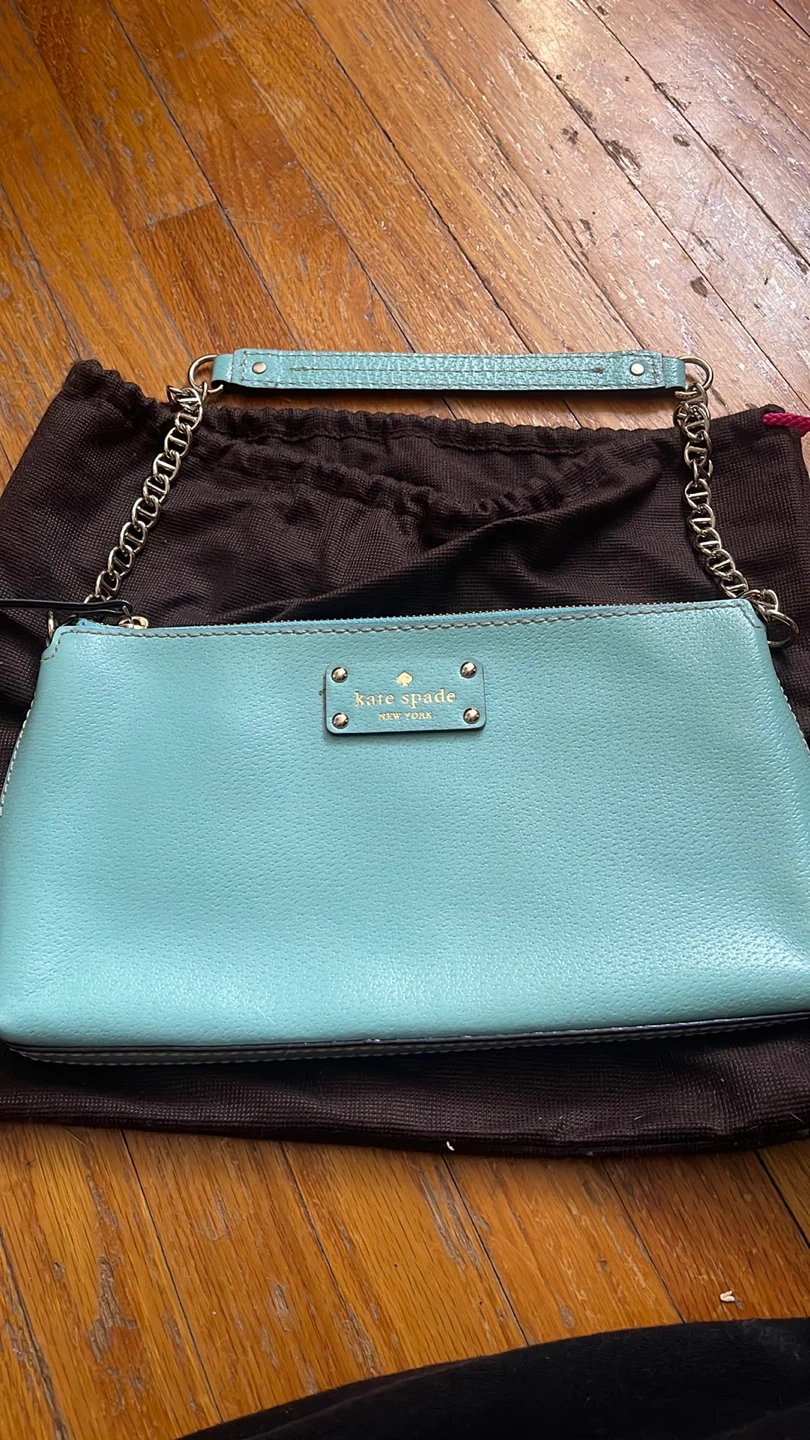 Kate Spade New York Teal Clutch