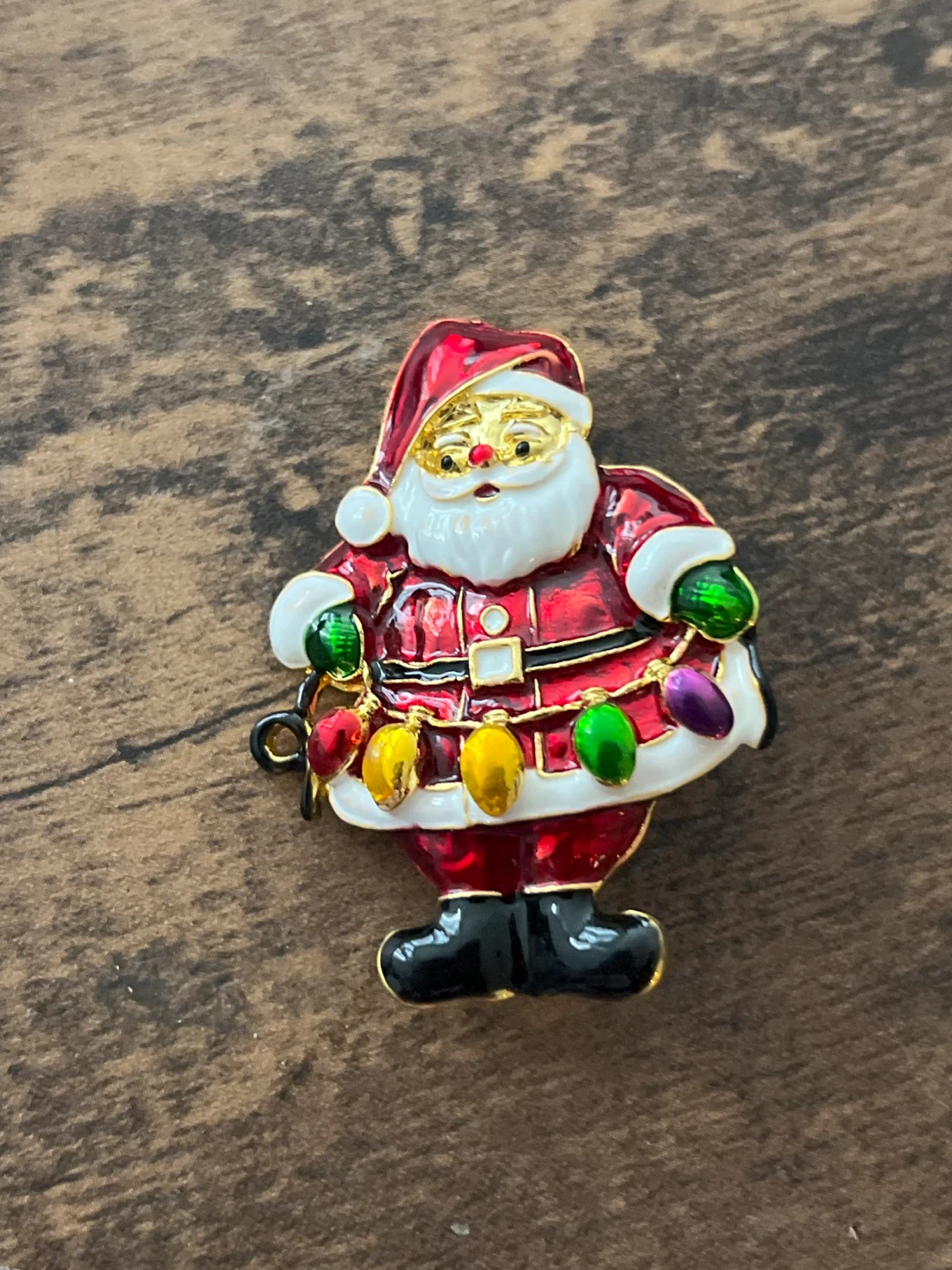 Santa Claus Christmas Pin