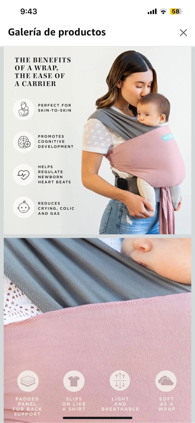 Moby Disney Baby Wrap Carrier - photo 2