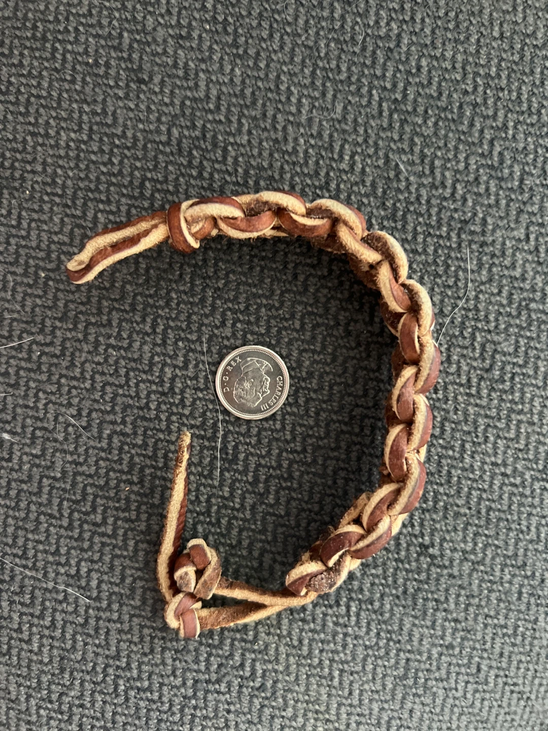 Leather Braided Bracelet - photo 2
