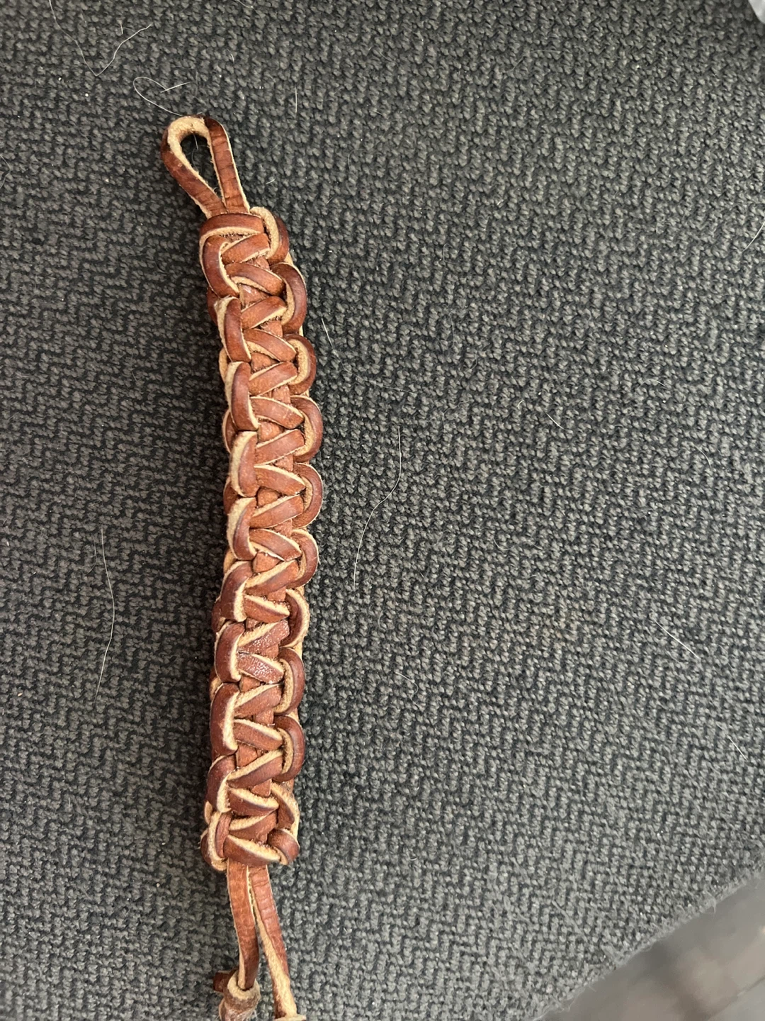 Leather Braided Bracelet