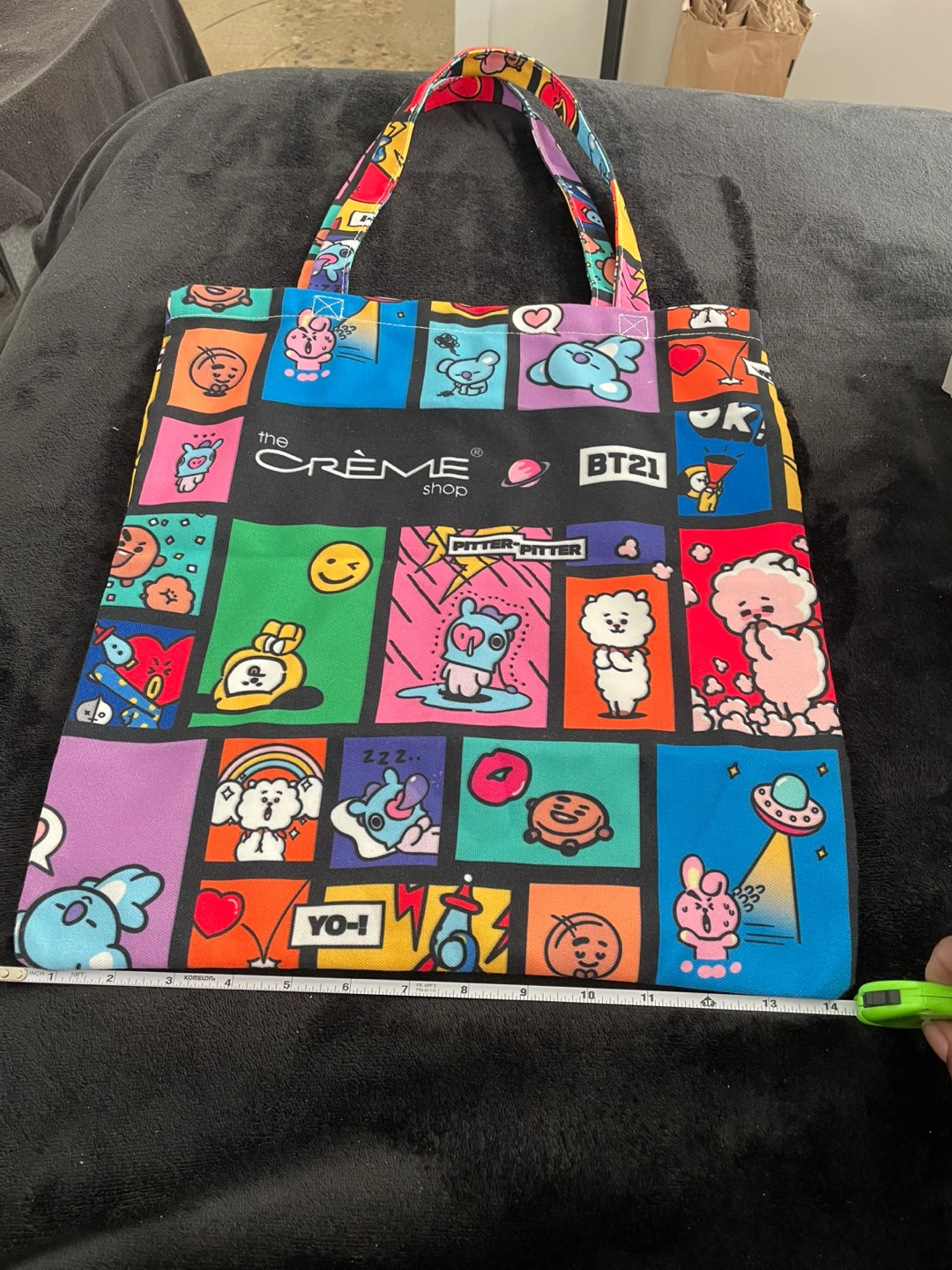 The Crème Shop X BT21 Multi Colored Tote Bag - photo 4