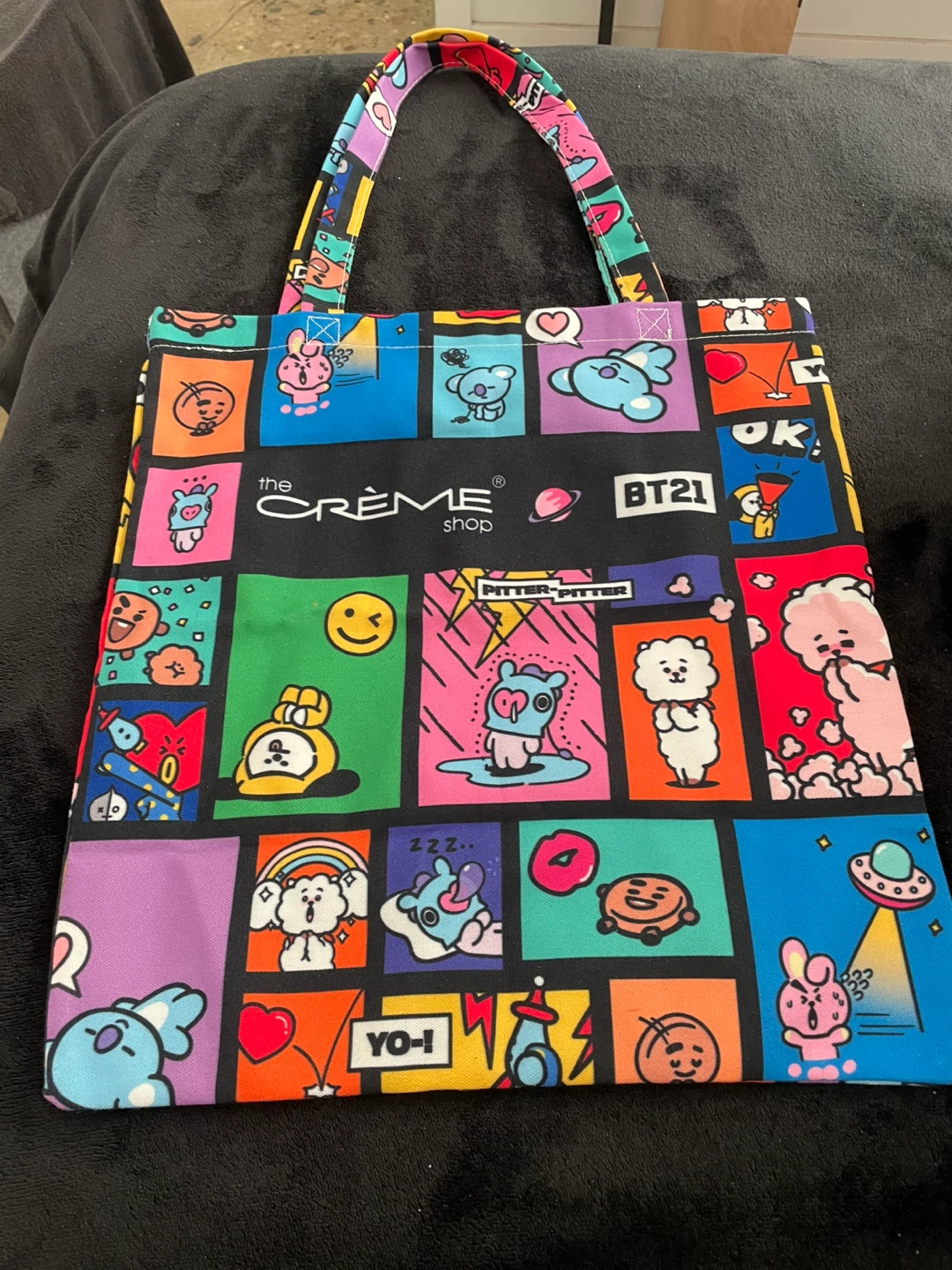 The Crème Shop X BT21 Multi Colored Tote Bag - photo 2