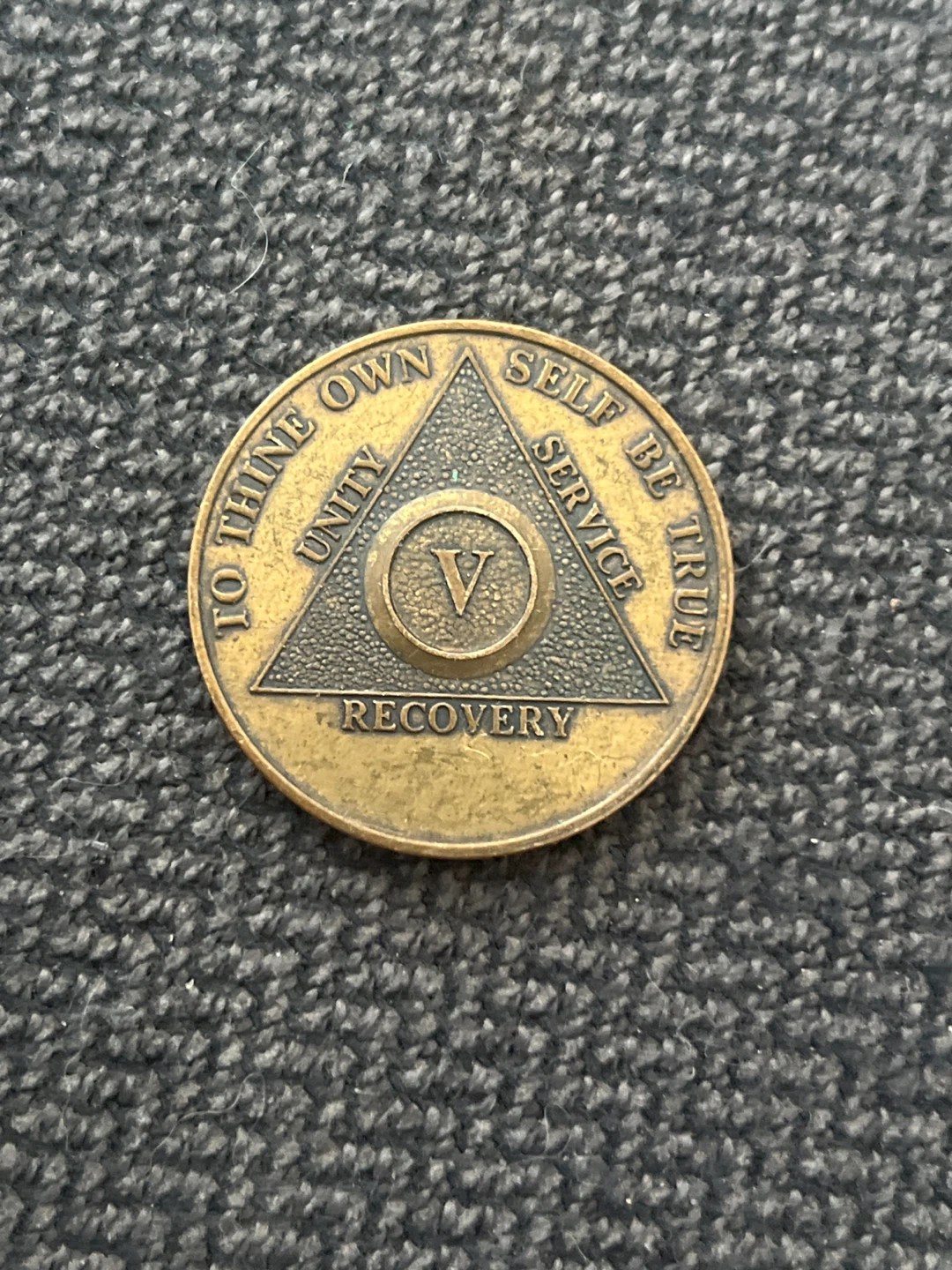 Sobriety coin