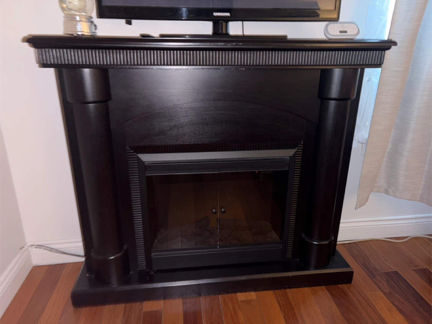 Electric Fireplace - Black