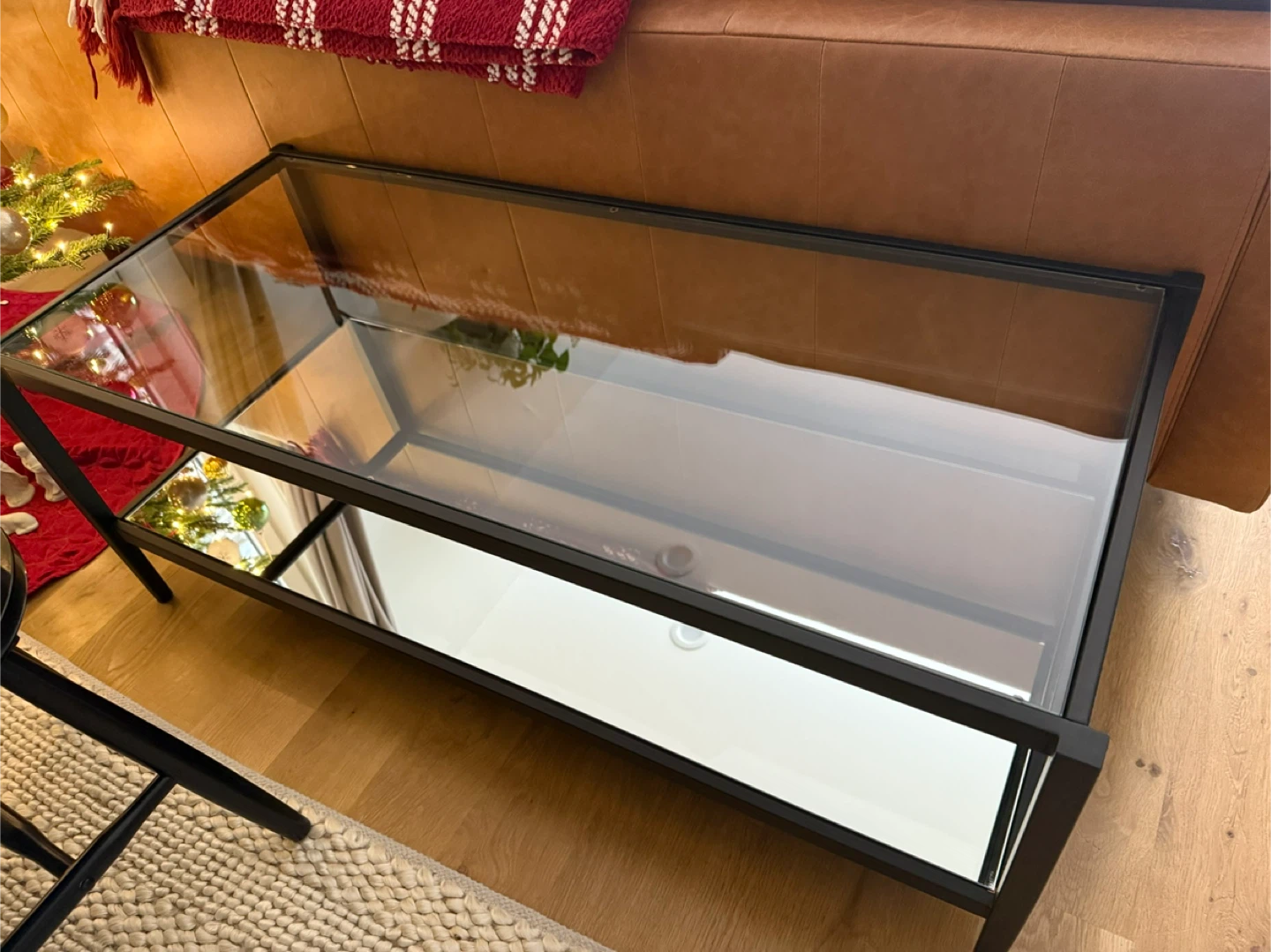 Black Glass Coffee Table