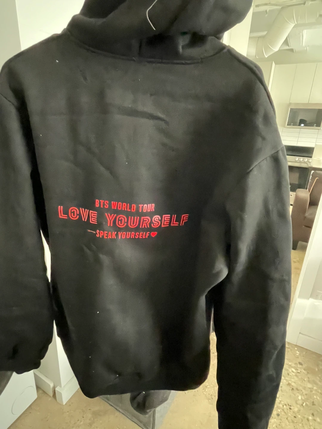 BTS World Tour - Love YourSelf Zip Hoodie