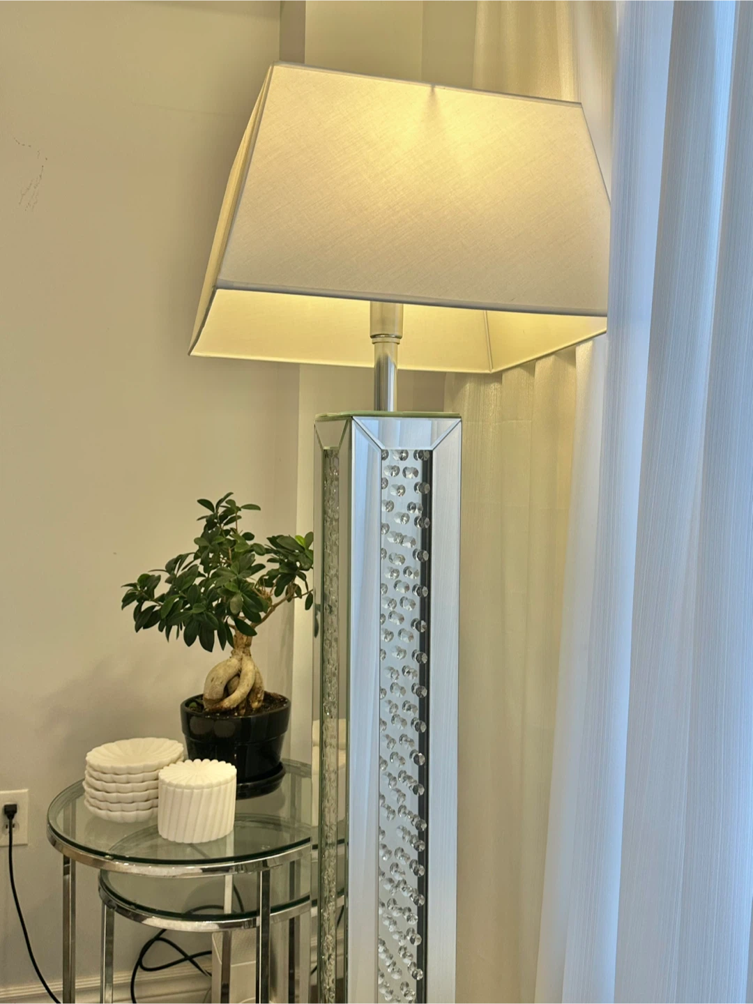 Floor Lamp and wall clock - photo 3