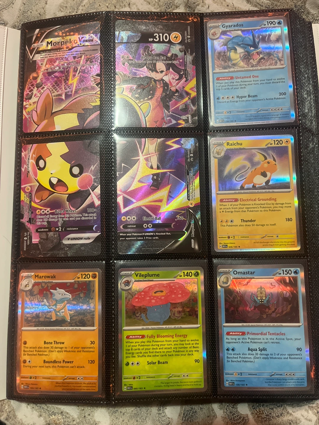 Assorted Pokemon Trading Cards - EX, V, GX