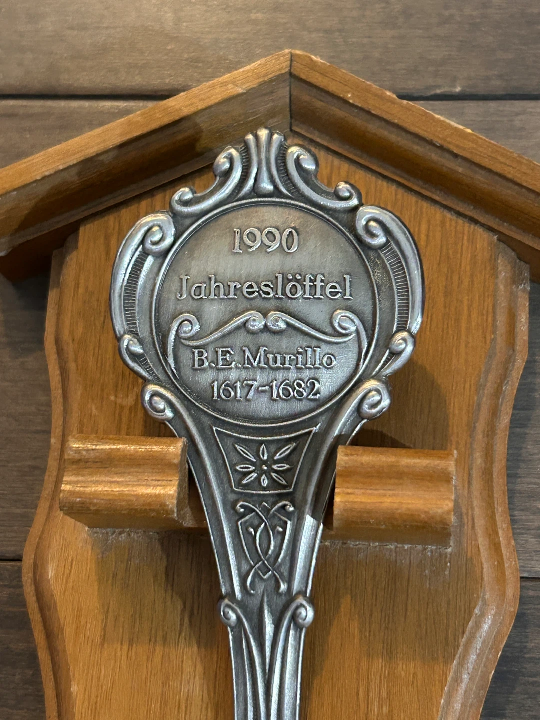 Vintage 1990 Jahreslöffel B.E. Murillo Spoon - photo 2