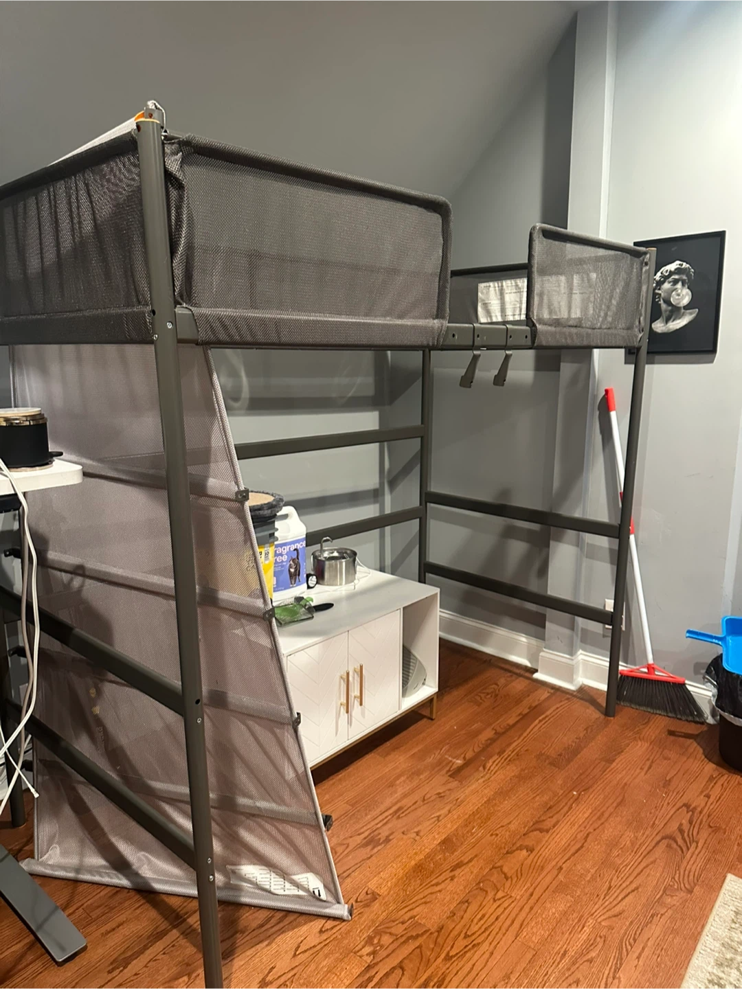 IKEA Loft Bed Frame with Desk - photo 4