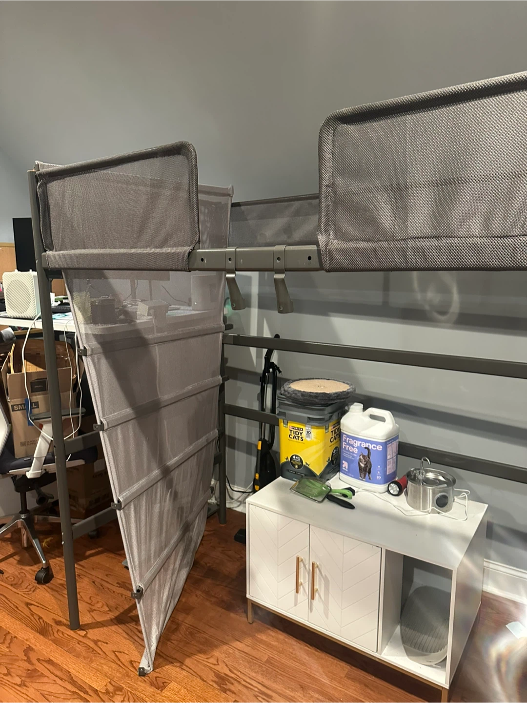 IKEA Loft Bed Frame with Desk - photo 3