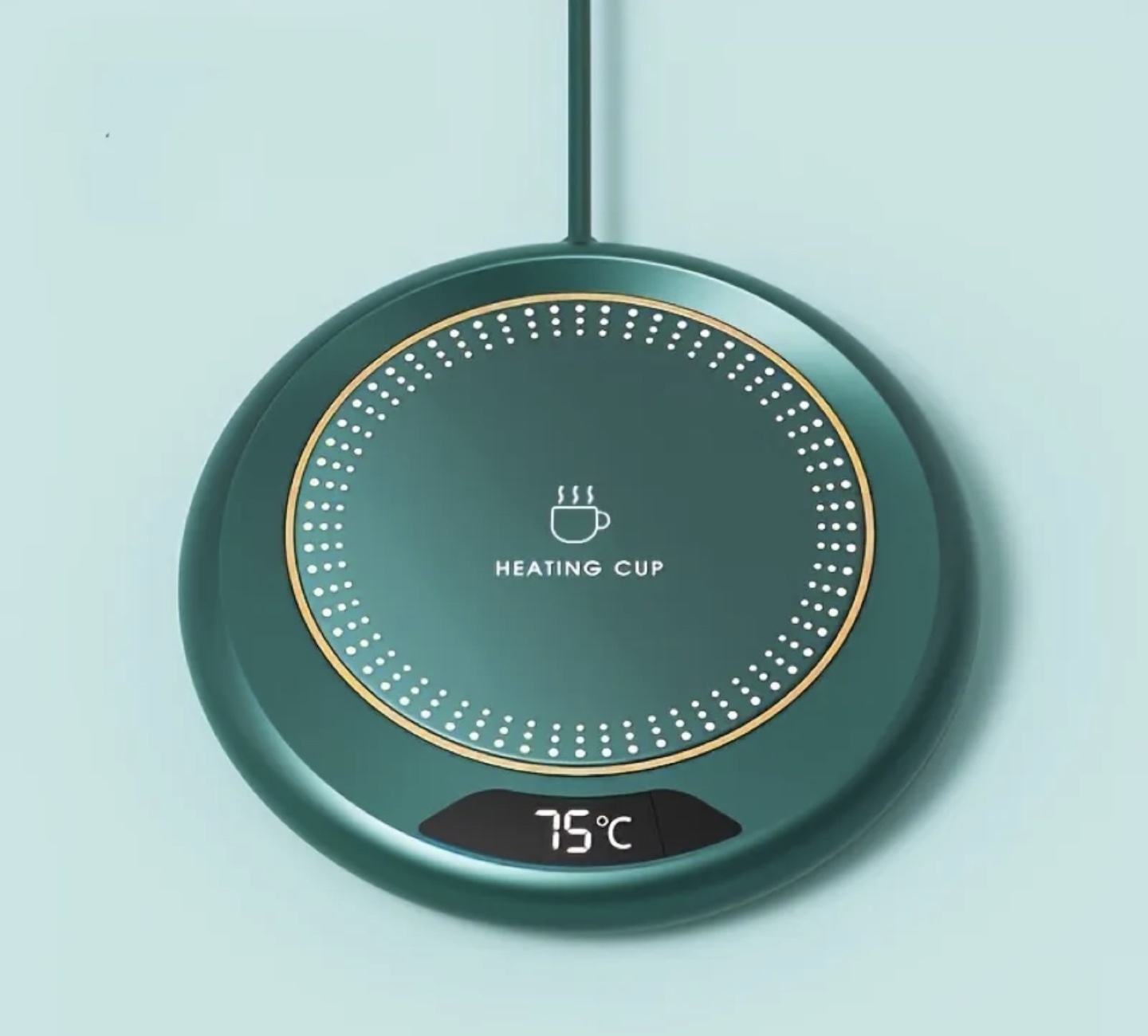Brand New-Green Smart Touch Cup Warmer
