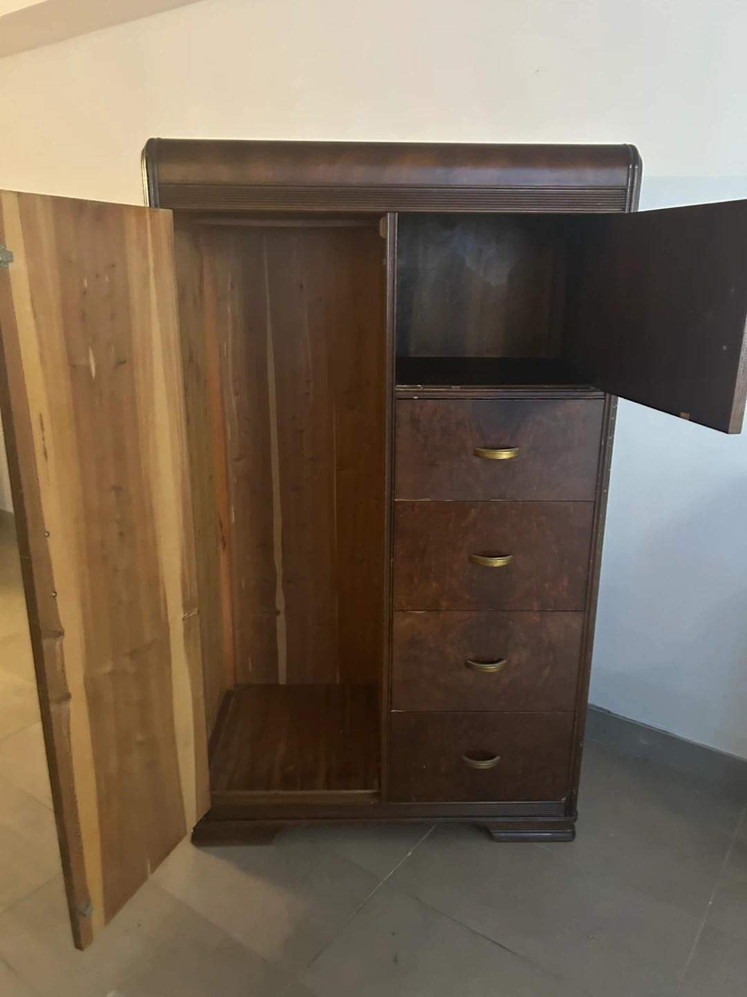 Antique Wooden Armoire - photo 2