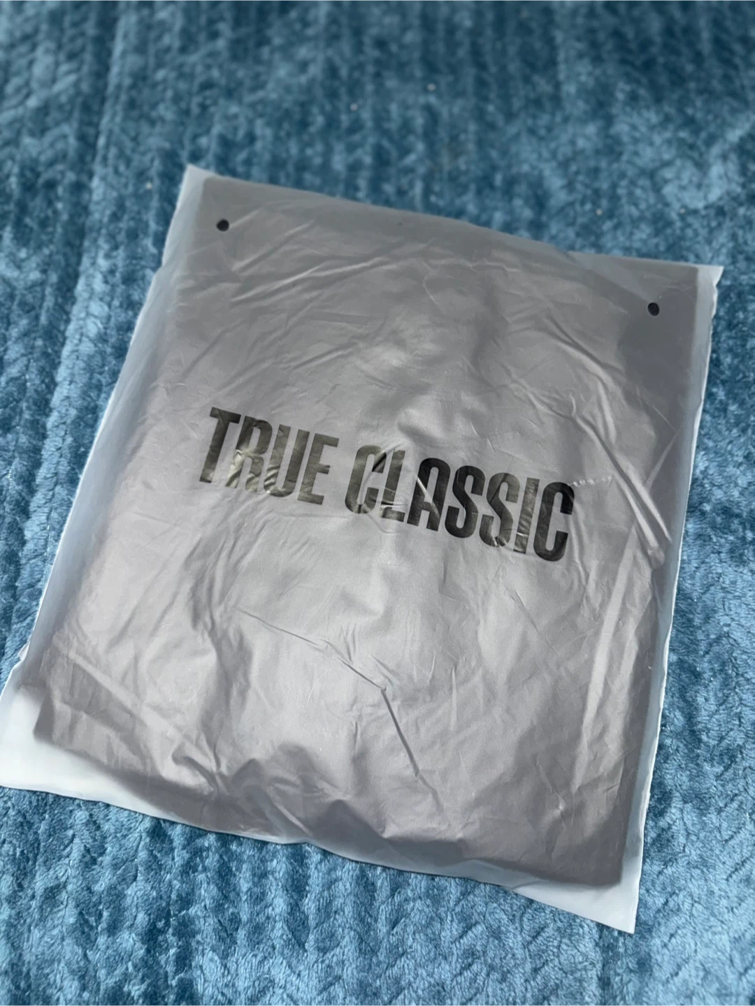 True Classic Black Crew Neck Tee - New in Bag! - photo 3