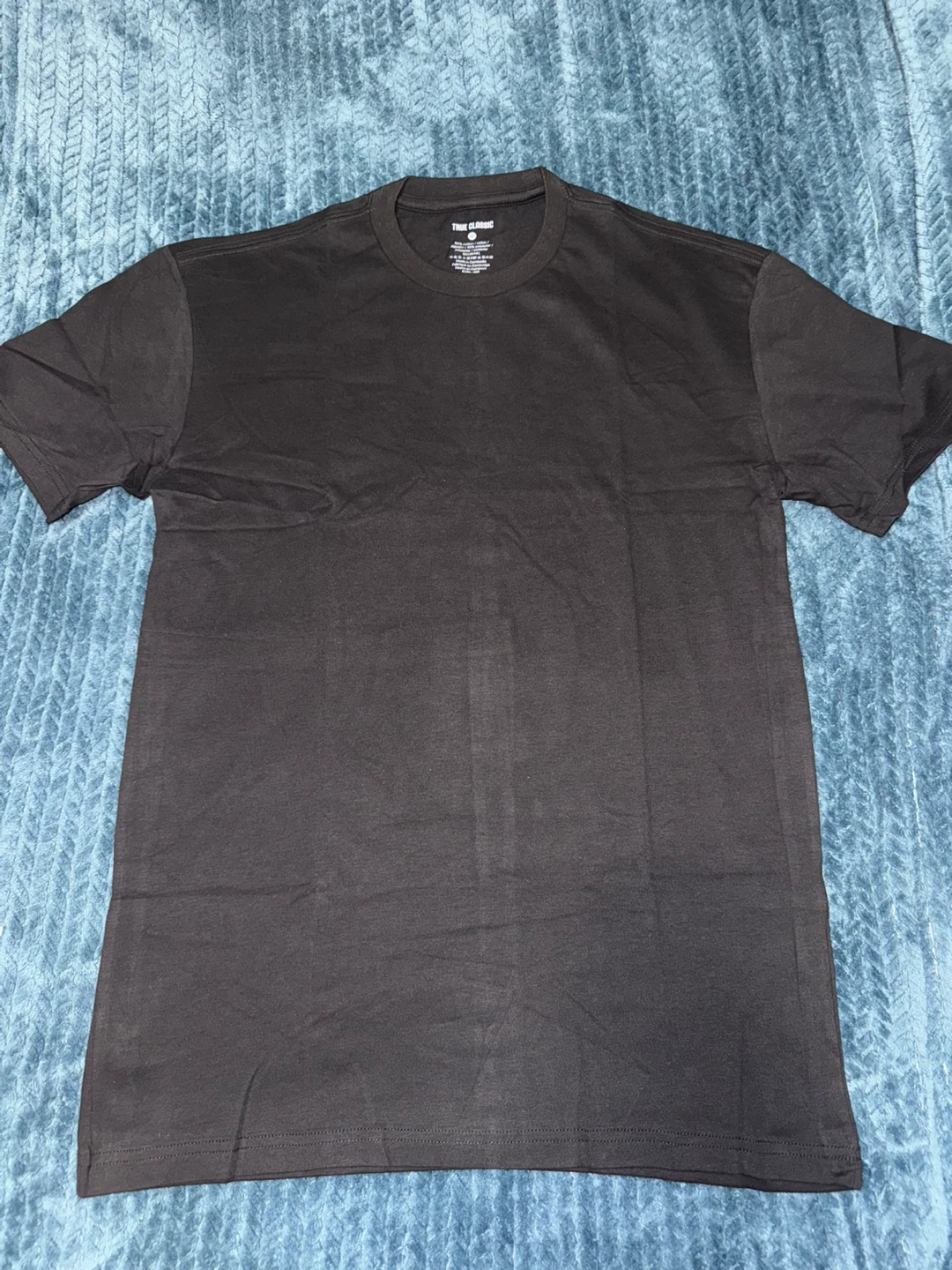 True Classic Black Crew Neck Tee - New in Bag!