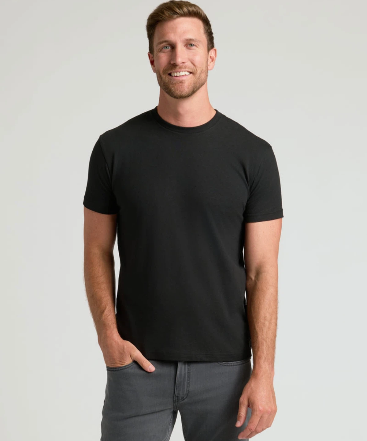 True Classic Black Crew Neck Tee - New in Bag! - photo 4