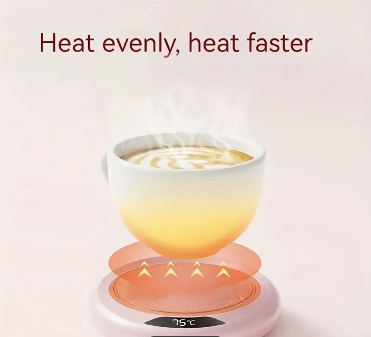 Brand New-Pink Heating Cup Warmer - photo 3