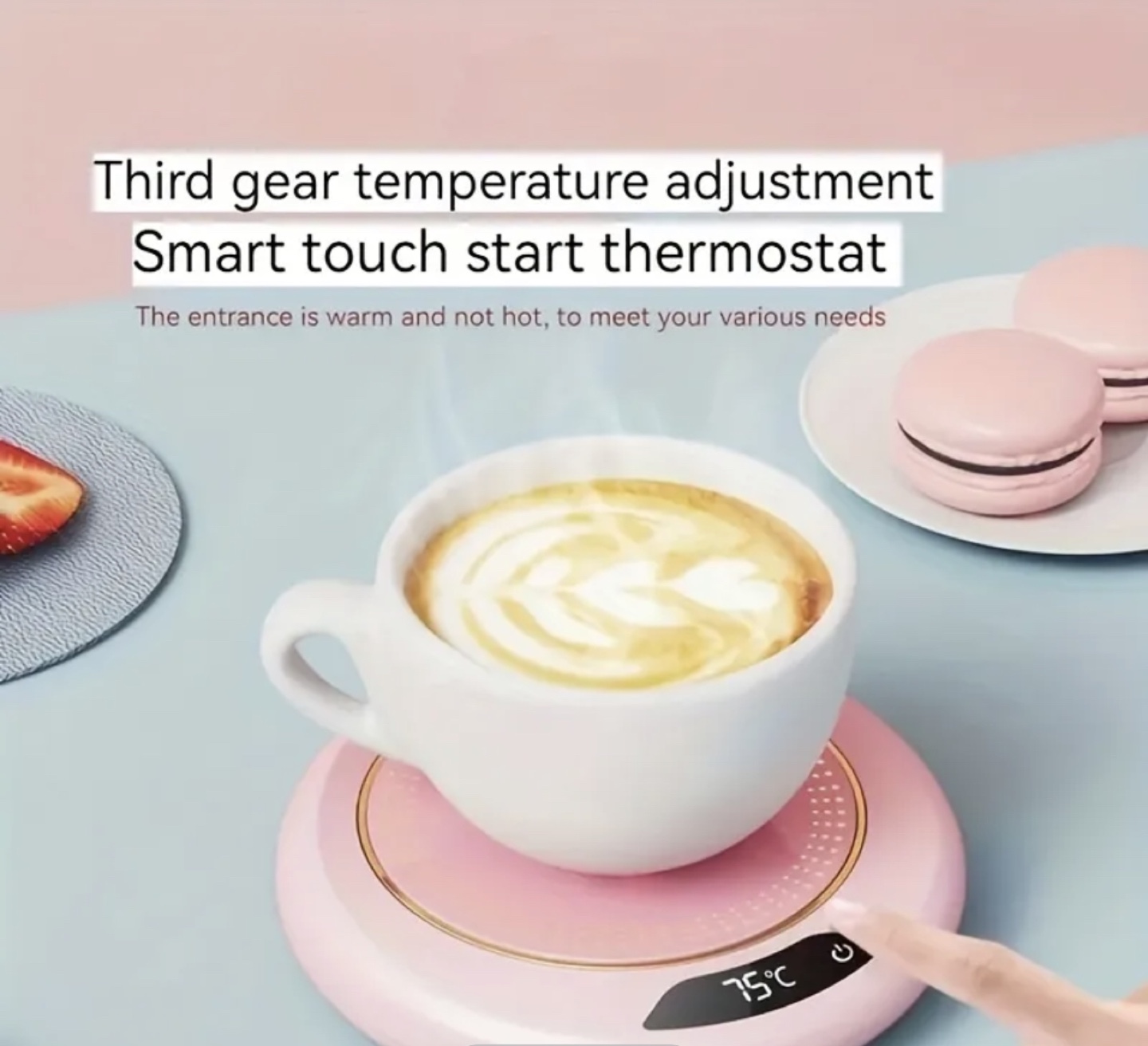 Brand New-Pink Heating Cup Warmer - photo 2