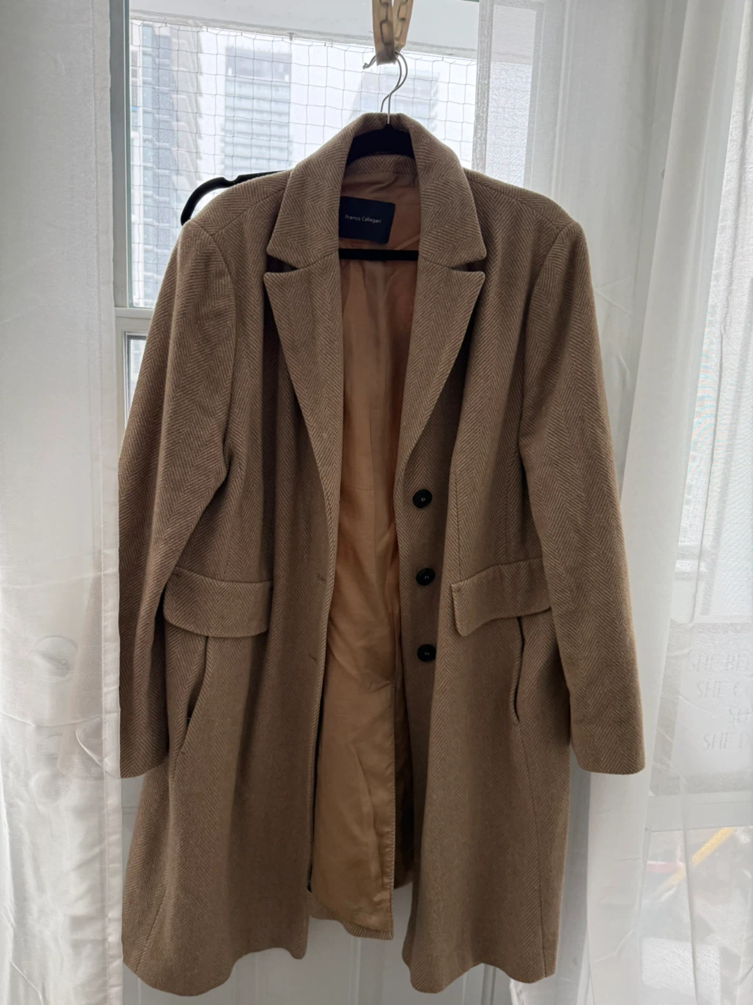 Franco Callegari Wool Blend Coat