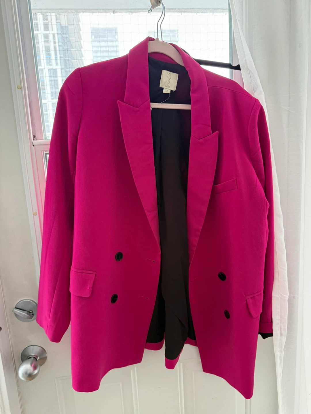 Joie Pink Blazer, Size L