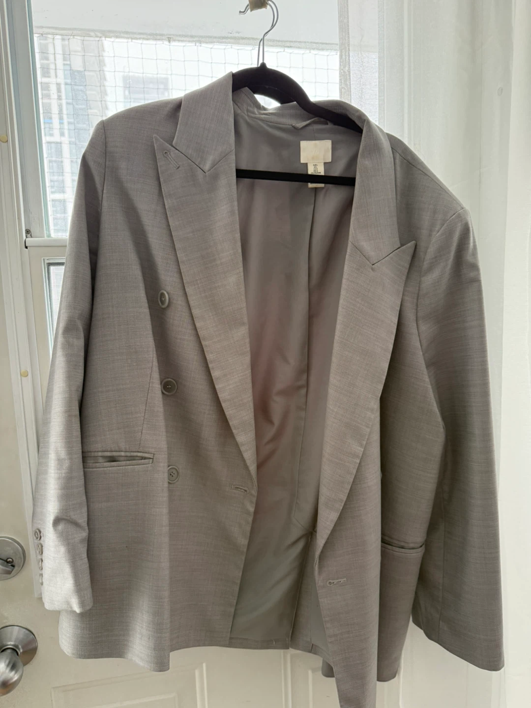 H&M Grey Blazer - Size L