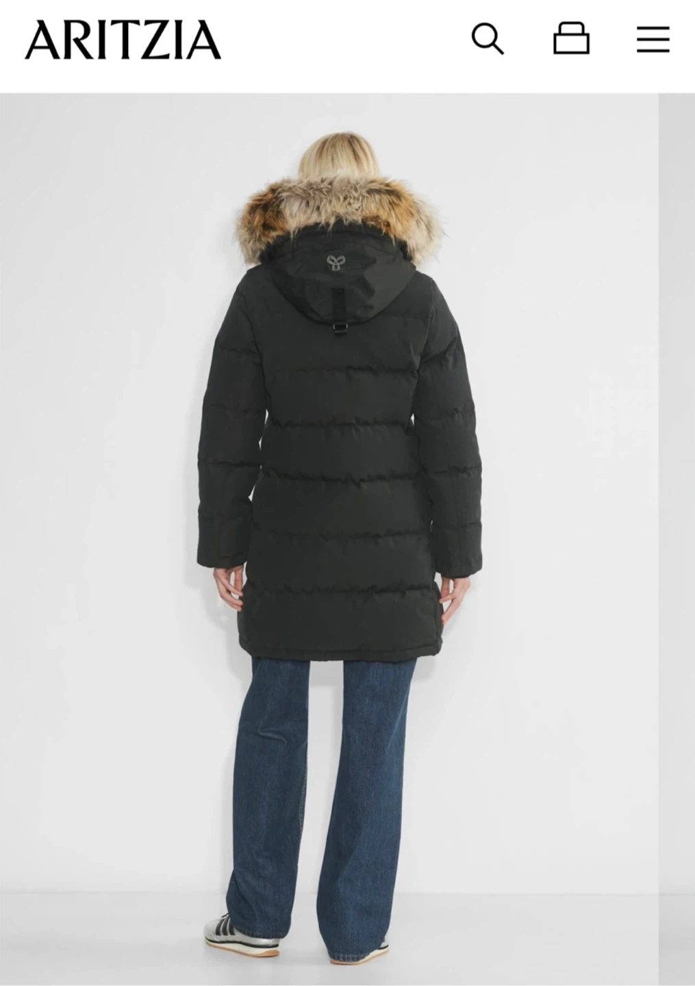 Aritzia Tna The Powder Parka - Black - photo 4
