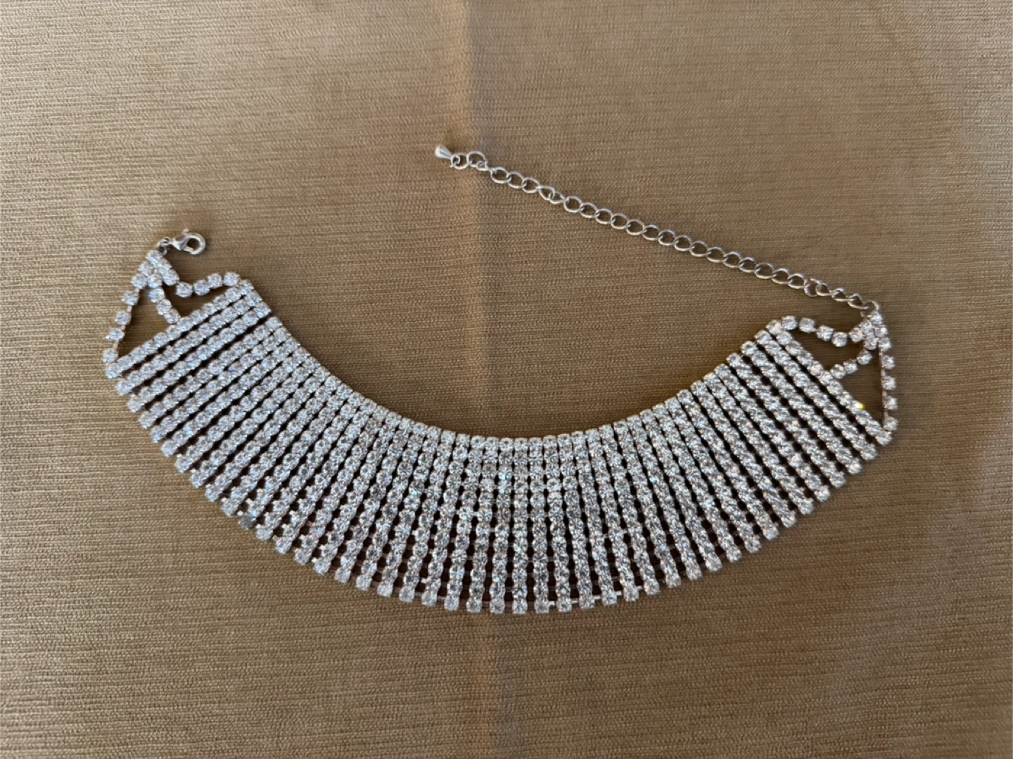 Rhinestone Choker Necklace