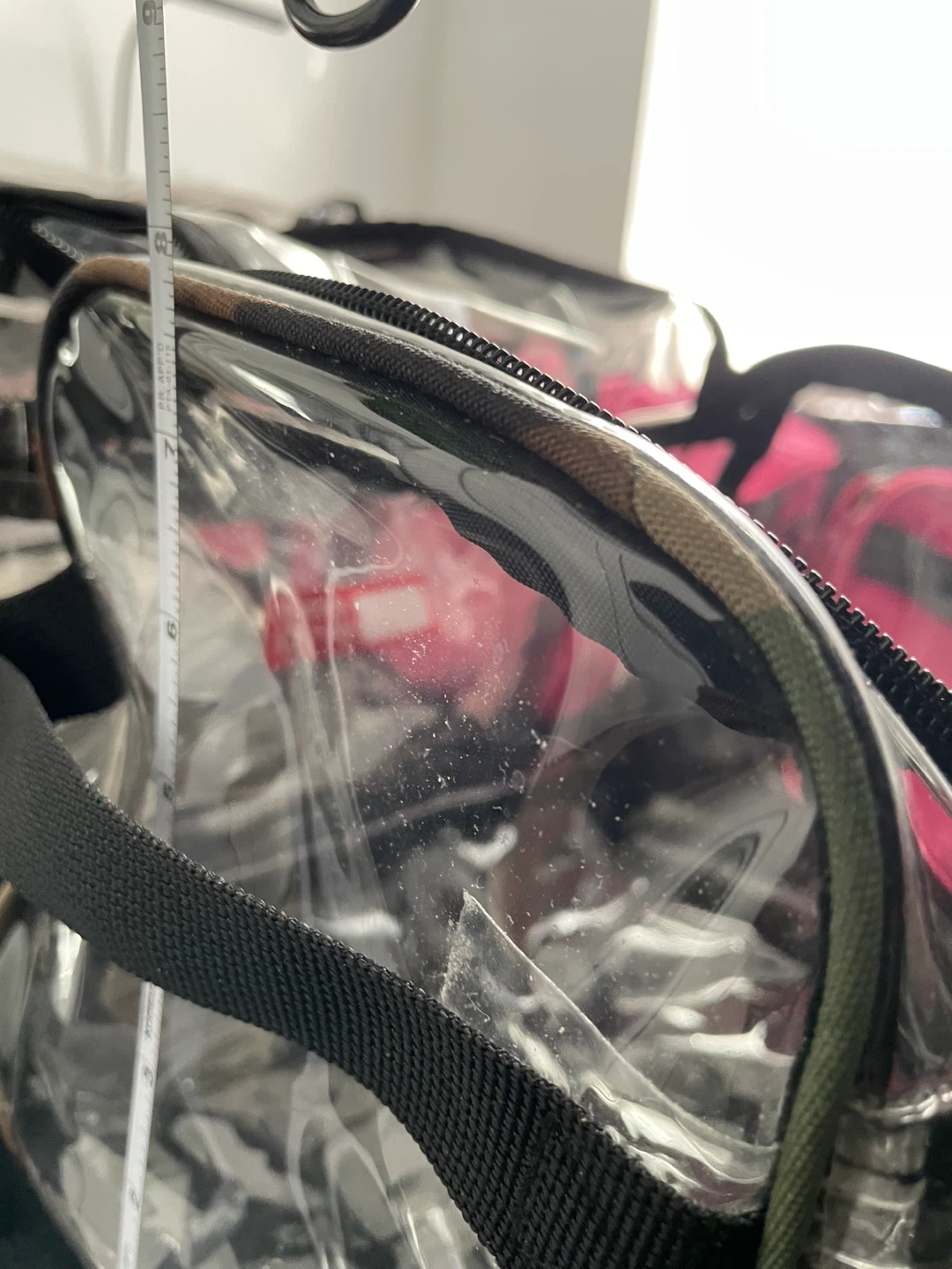 Rough Enough Large Clear Zipper Bag - photo 4