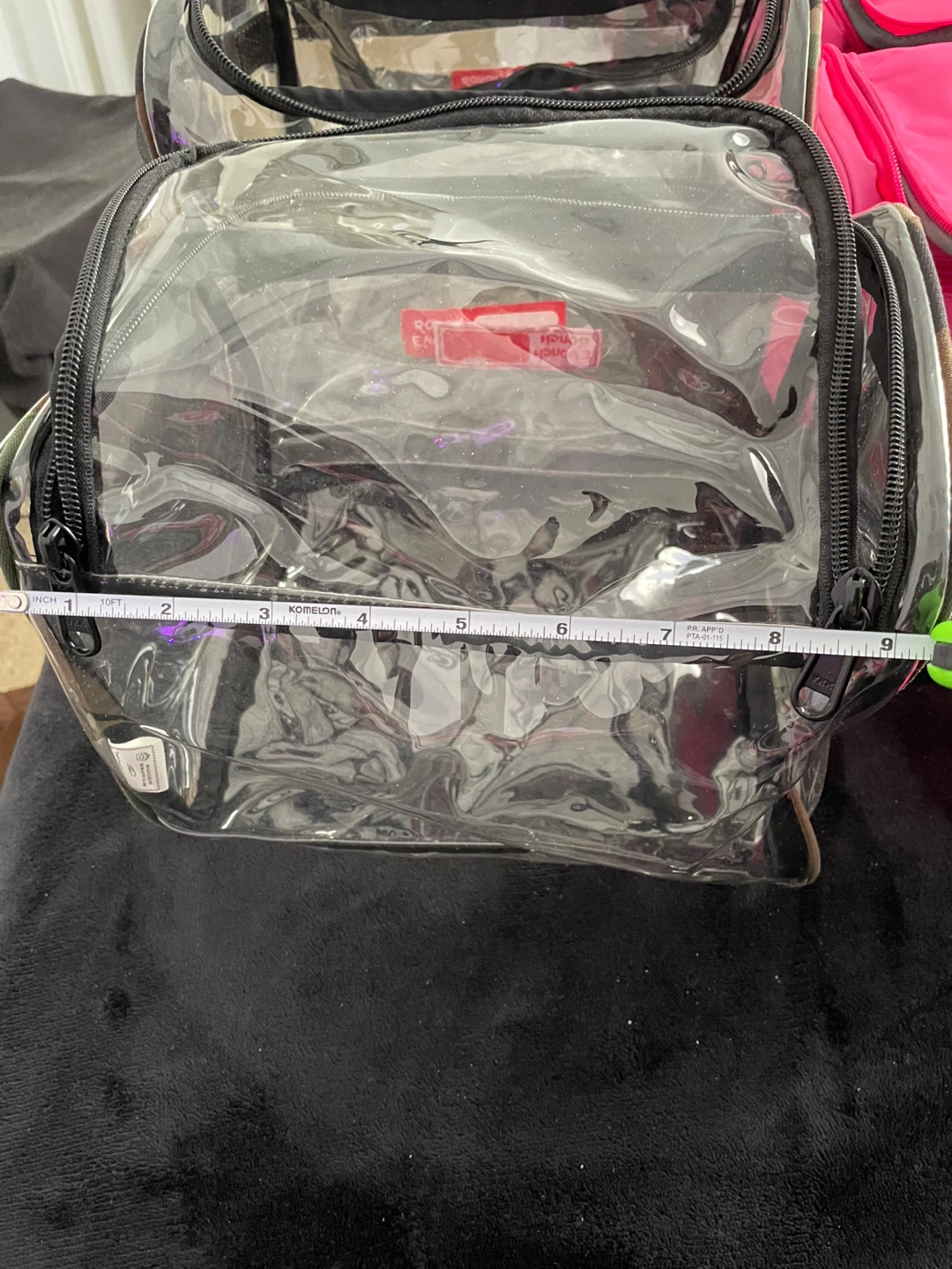 Rough Enough Large Clear Zipper Bag - photo 2