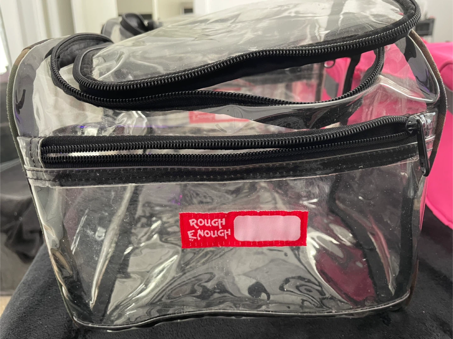 Rough Enough Large Clear Zipper Bag - photo 5