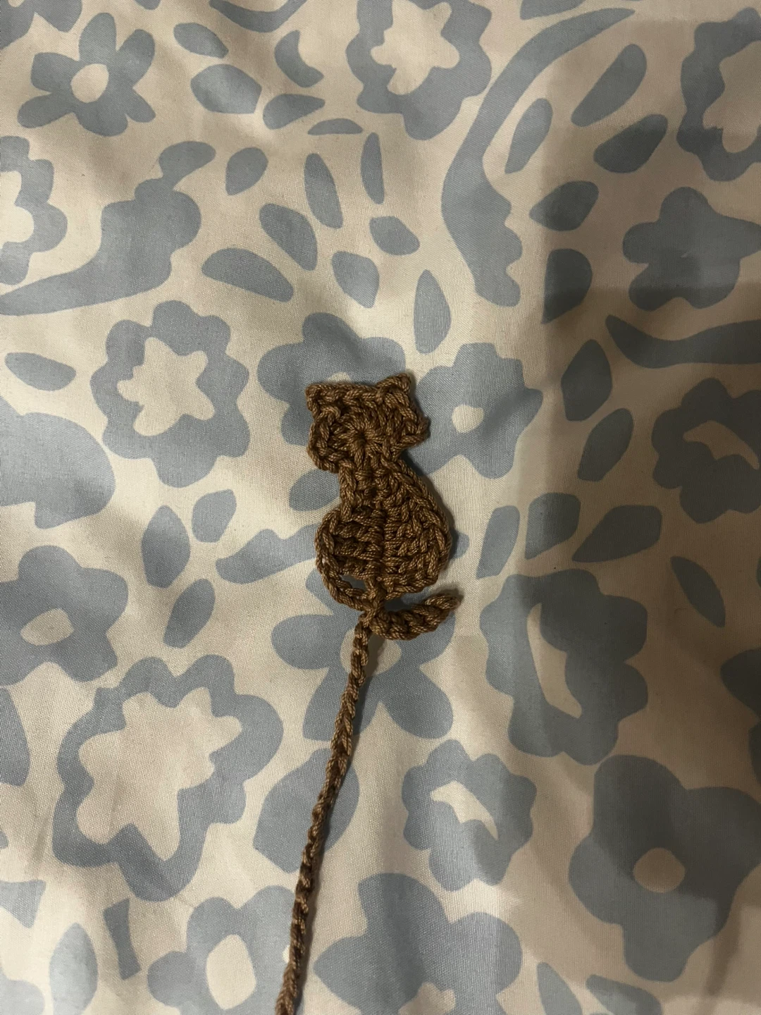 Crochet Cat Bookmark - Handmade - photo 2