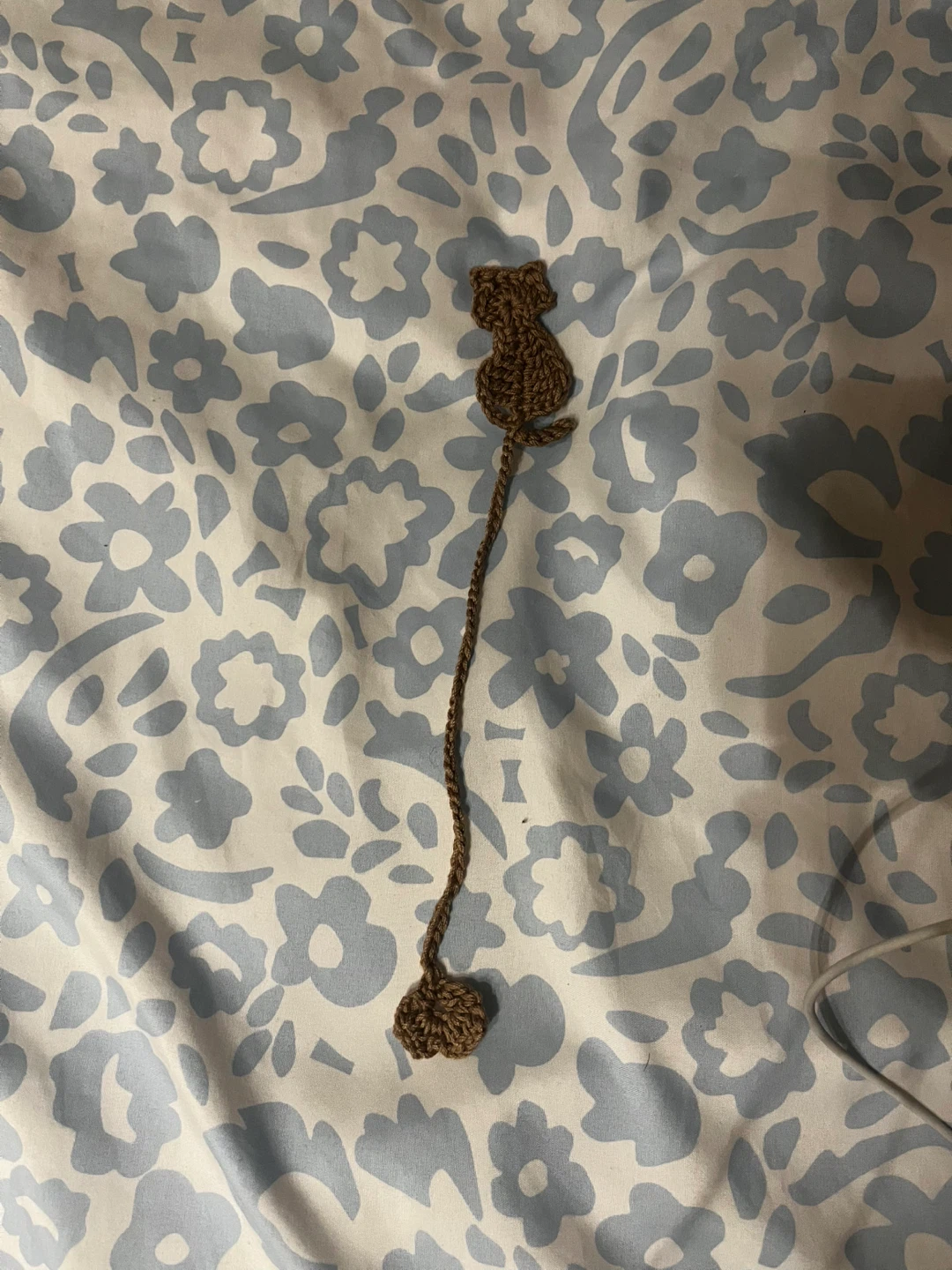Crochet Cat Bookmark - Handmade