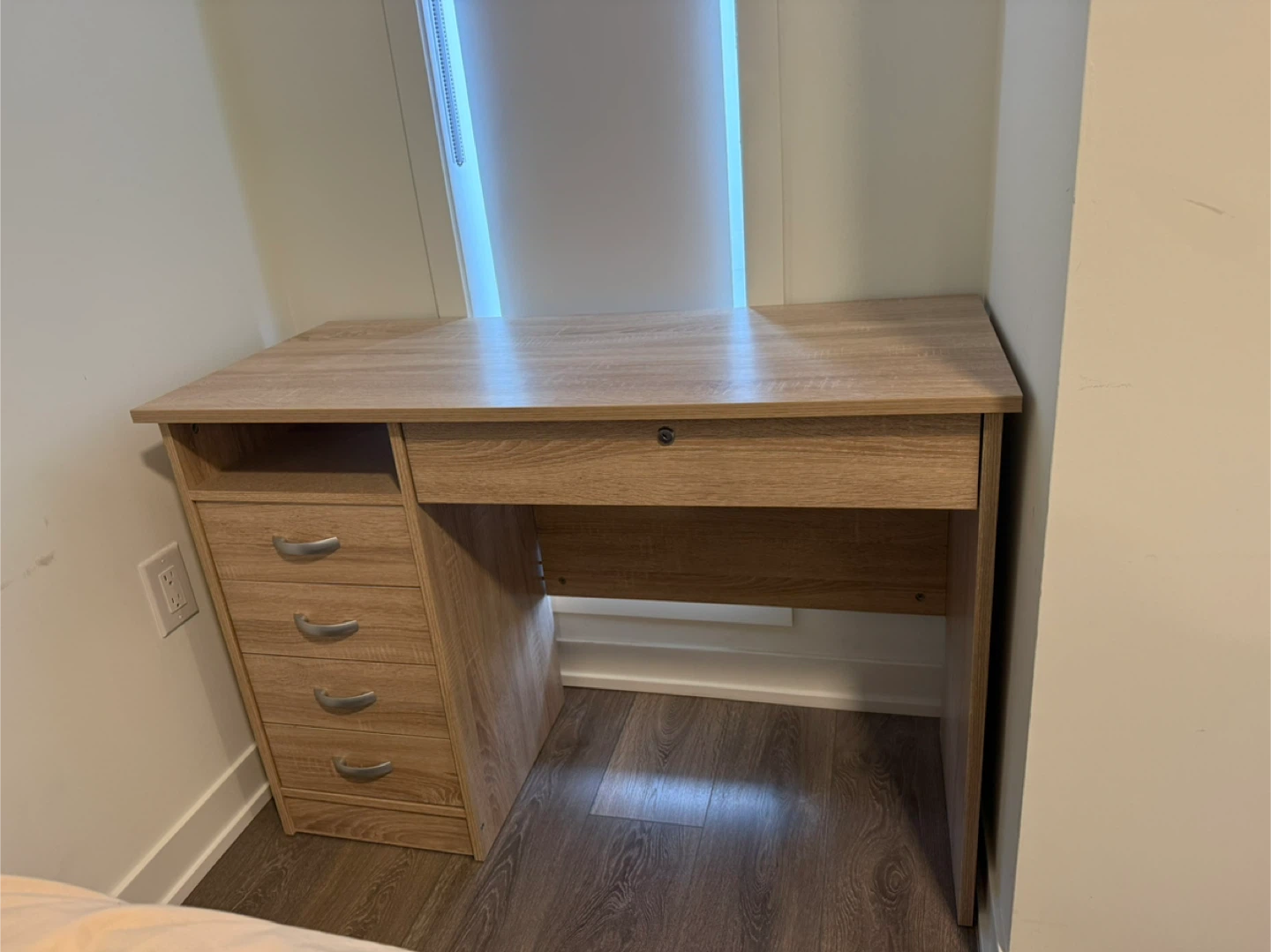 Wooden office desk